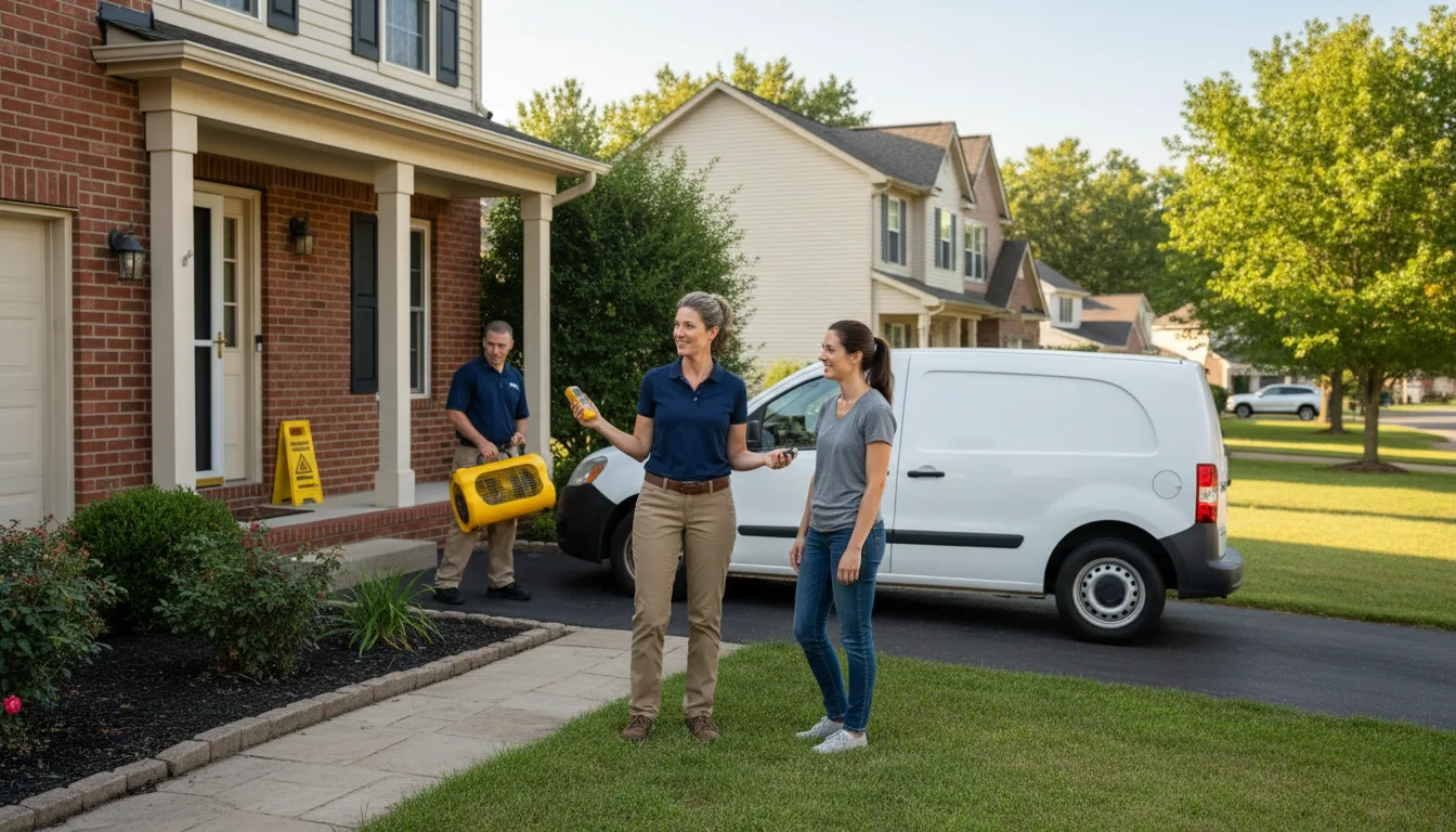 Water restoration image for Fire And Smoke Damage Restoration in Hersey, MI